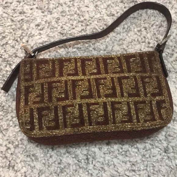 fendi beaded handbag